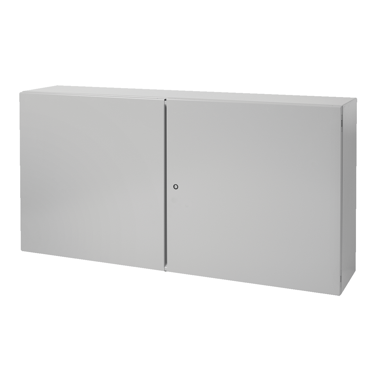 Concept Two-Door Enclosure, 36.00x60.00x12.00, Gray, Steel
