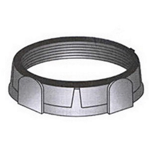 OZ-Gedney Type IBC Insulated Bushing, Size: 2 IN, Malleable Iron Body, Thermoplastic Insulator, Finish: Zinc Plated, Connection: Threaded NPS, 150 DEG C, 2-13/16 IN Outside Diameter, 15/16 IN Width, Third Party Certification: UL File Number E-1185