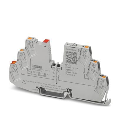 PTCB E1 24DC/1-8A NO Electronic Circuit Breaker