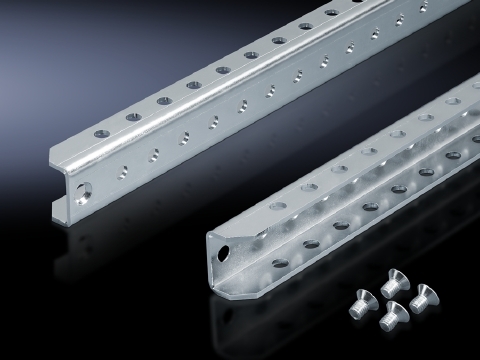 TS punched rail 25 x 38 mm