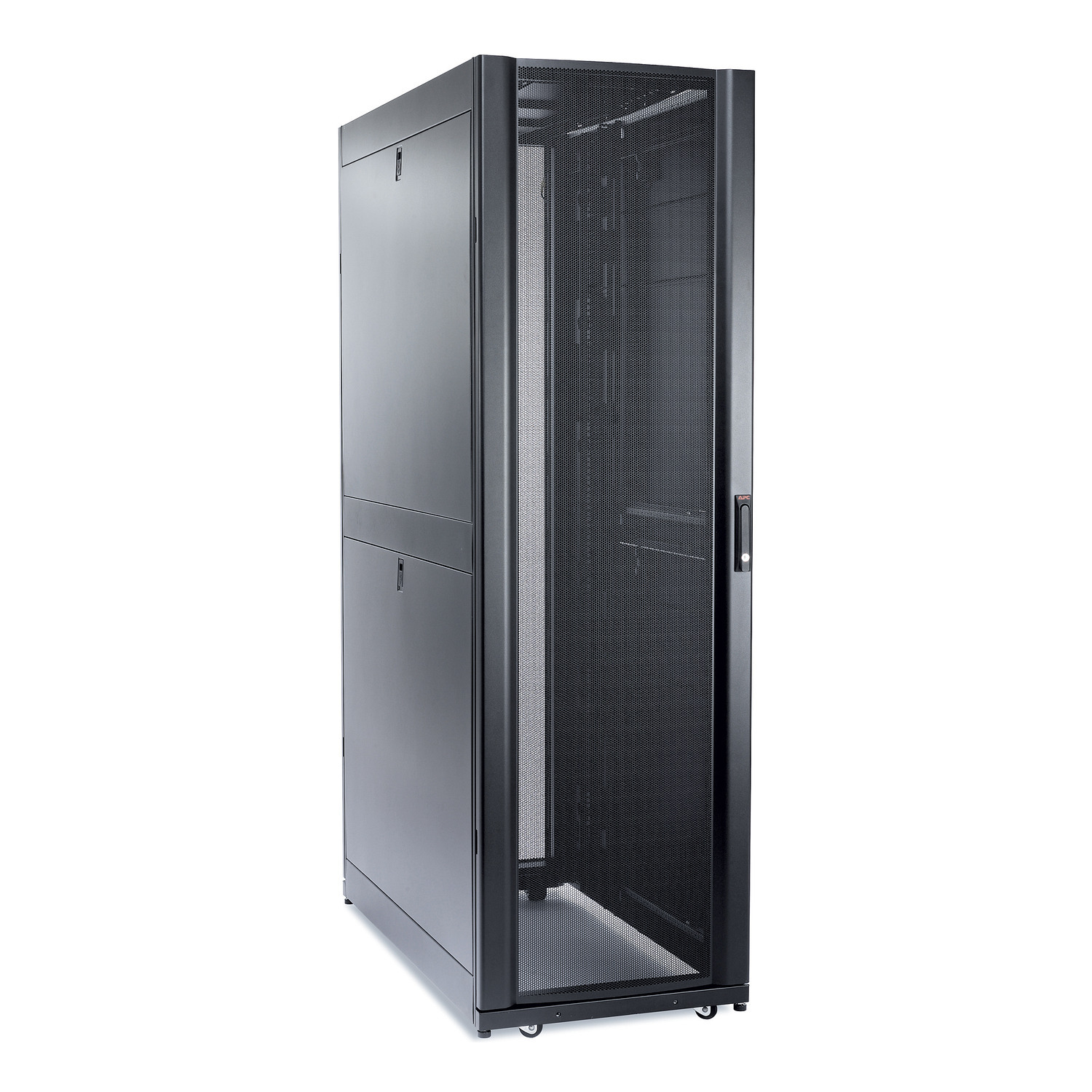 APC NetShelter SX, Server Rack Enclosure, 45U, Black, 2124H x 600W x 1200D mm [TAA]
