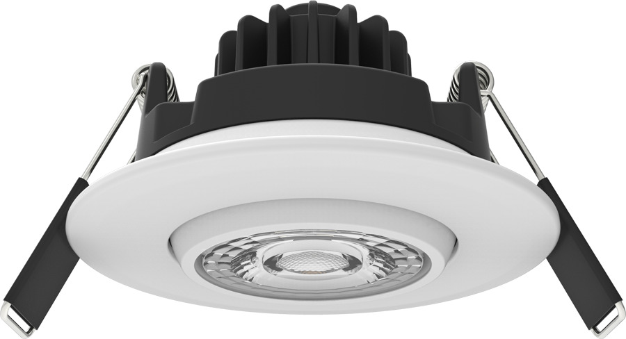 Down LightGimbal 3 Inch Round 8W,600Lm, 90CRI, 2700k, 120V Smooth