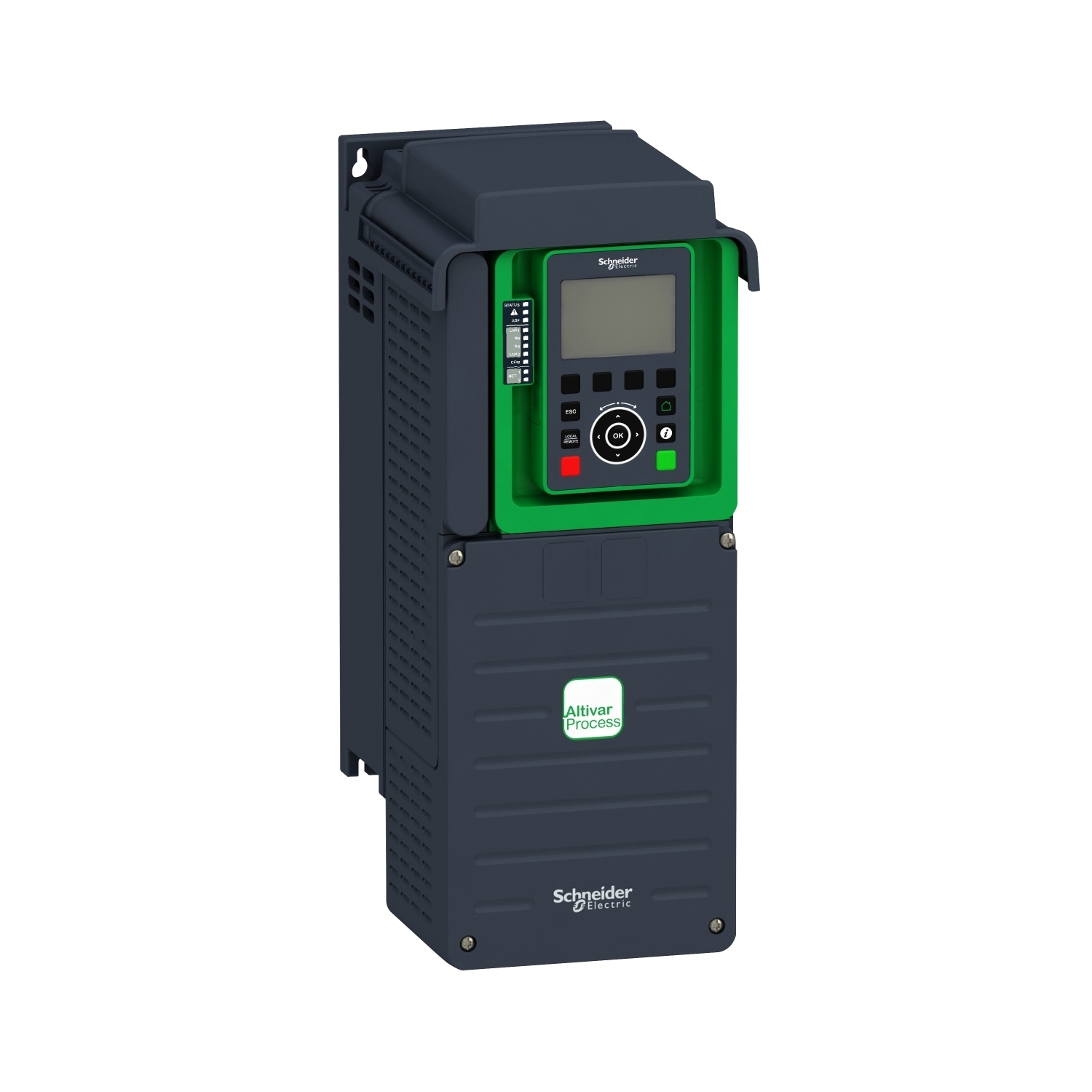 Variable Speed Drive, Altivar Process ATV900, ATV930, 7.5kW, 400 to 480V, with braking unit, IP21