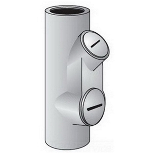 OZ-Gedney Type EYA-A Vertical/Horizontal Sealing Fitting, Size: 1 IN, Copper-Free Aluminum, Connection: Tapered FNPT, Dimensions: 1-39/64 IN Body Diameter X 4-3/8 IN Overall Length, 1-1/2 IN Turning Radius, 4 OZ Sealing Compound Required, 1/4 OZ