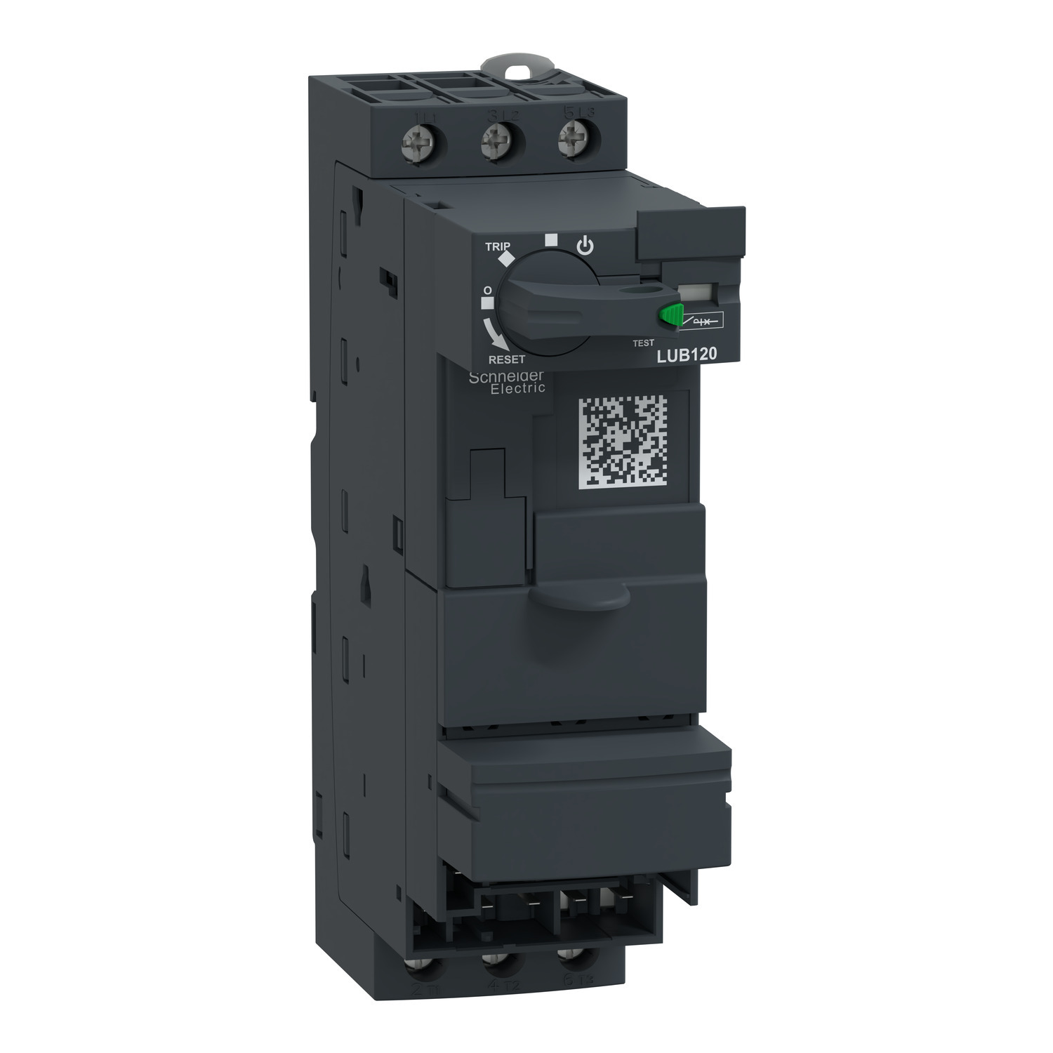 Advanced power base, TeSys Ultra, 3P, 12A/690V