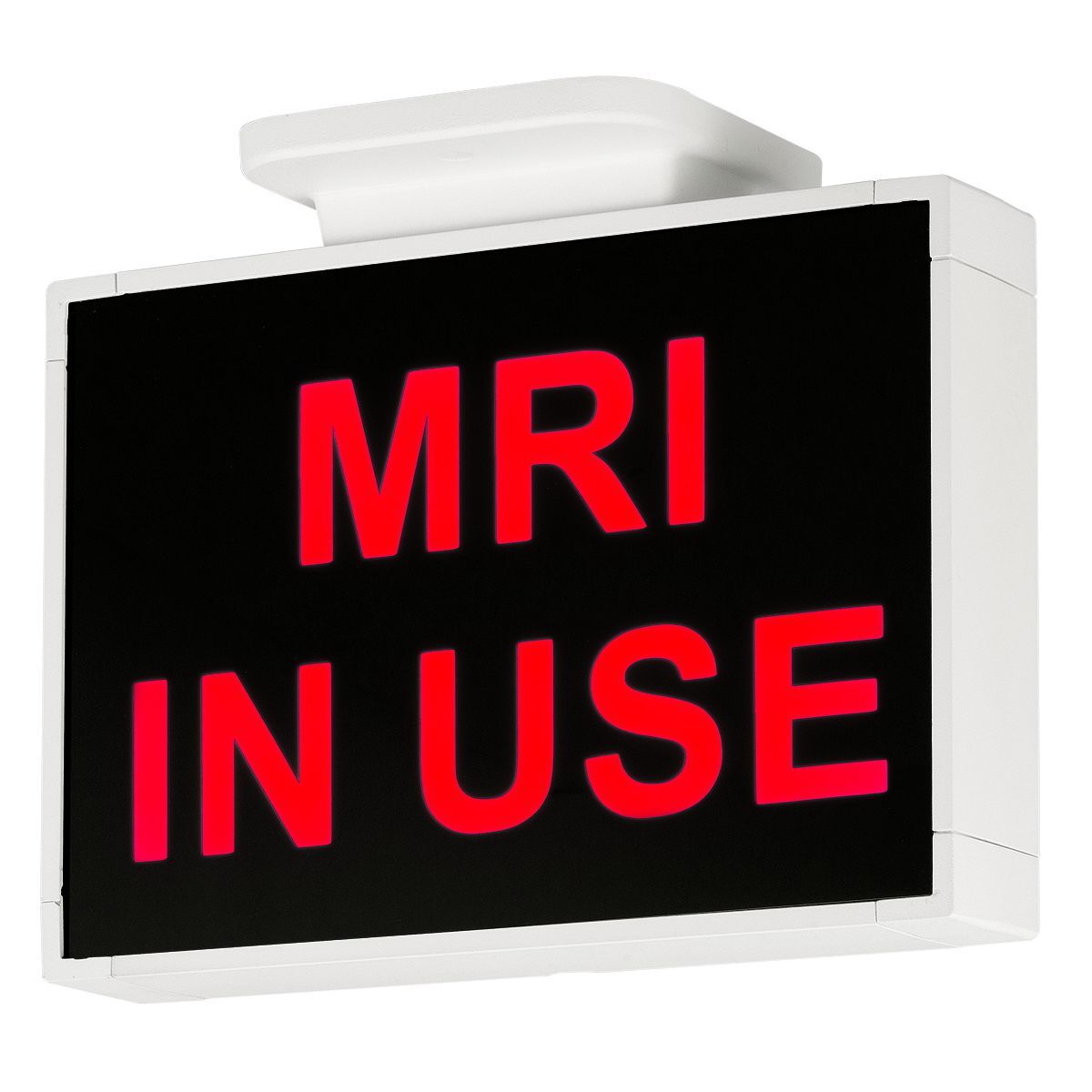 The Obsidian Message Sign provides a reliable method to communicate critical messaging. The high contrast face panel clearly communicates the message in highly visible red or green letters when the sign is energized. In the Off condition, the face becomes black without any message bleed through - eliminating any confusion.