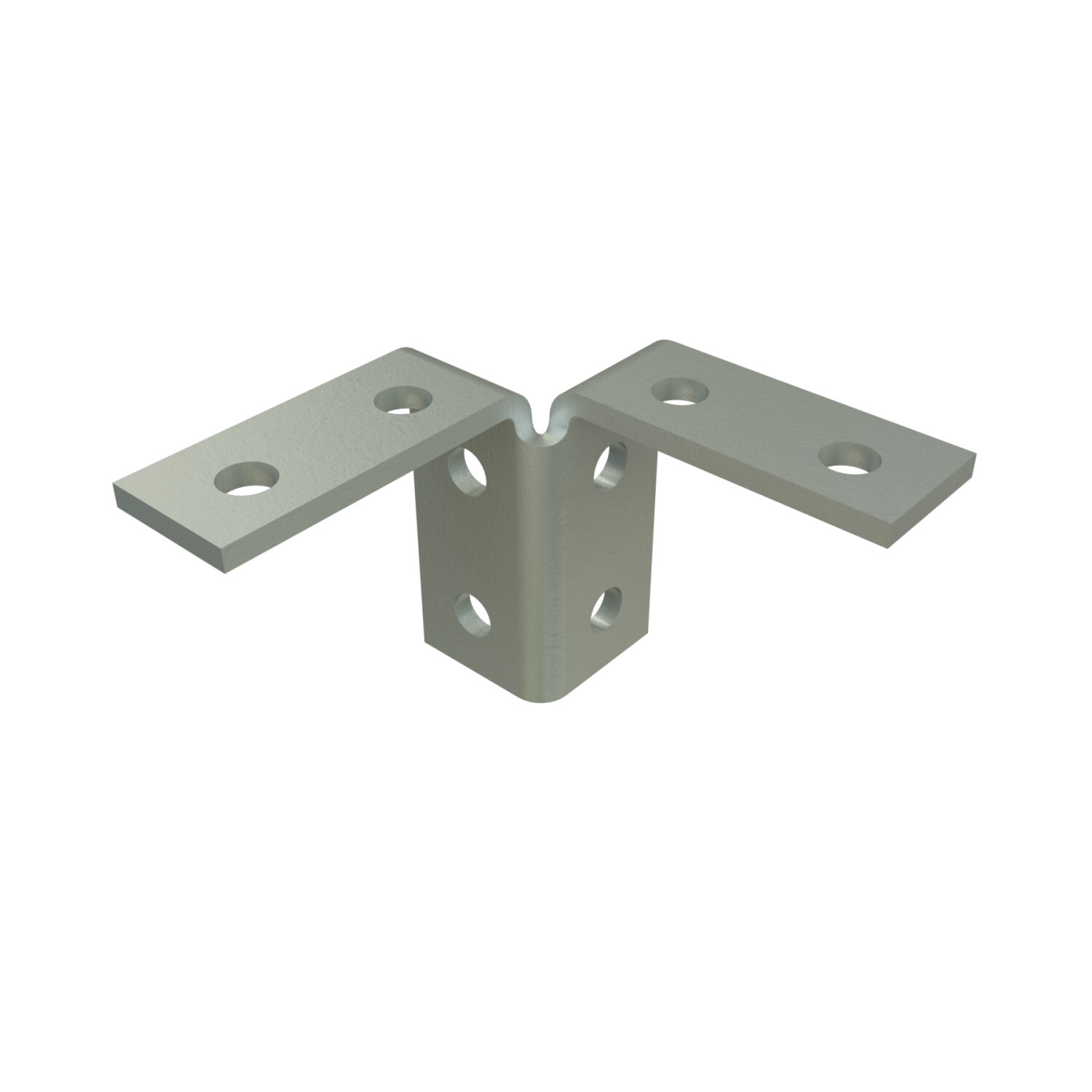UNISTRUT FITTING, 5-3/8"x 3-7/8"x 5-3/8", HG