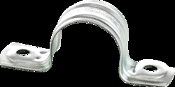 Two Hole Strap, Fits 1/2" Rigid/IMC Conduit & SER Cable #2, Pre-Galvanized