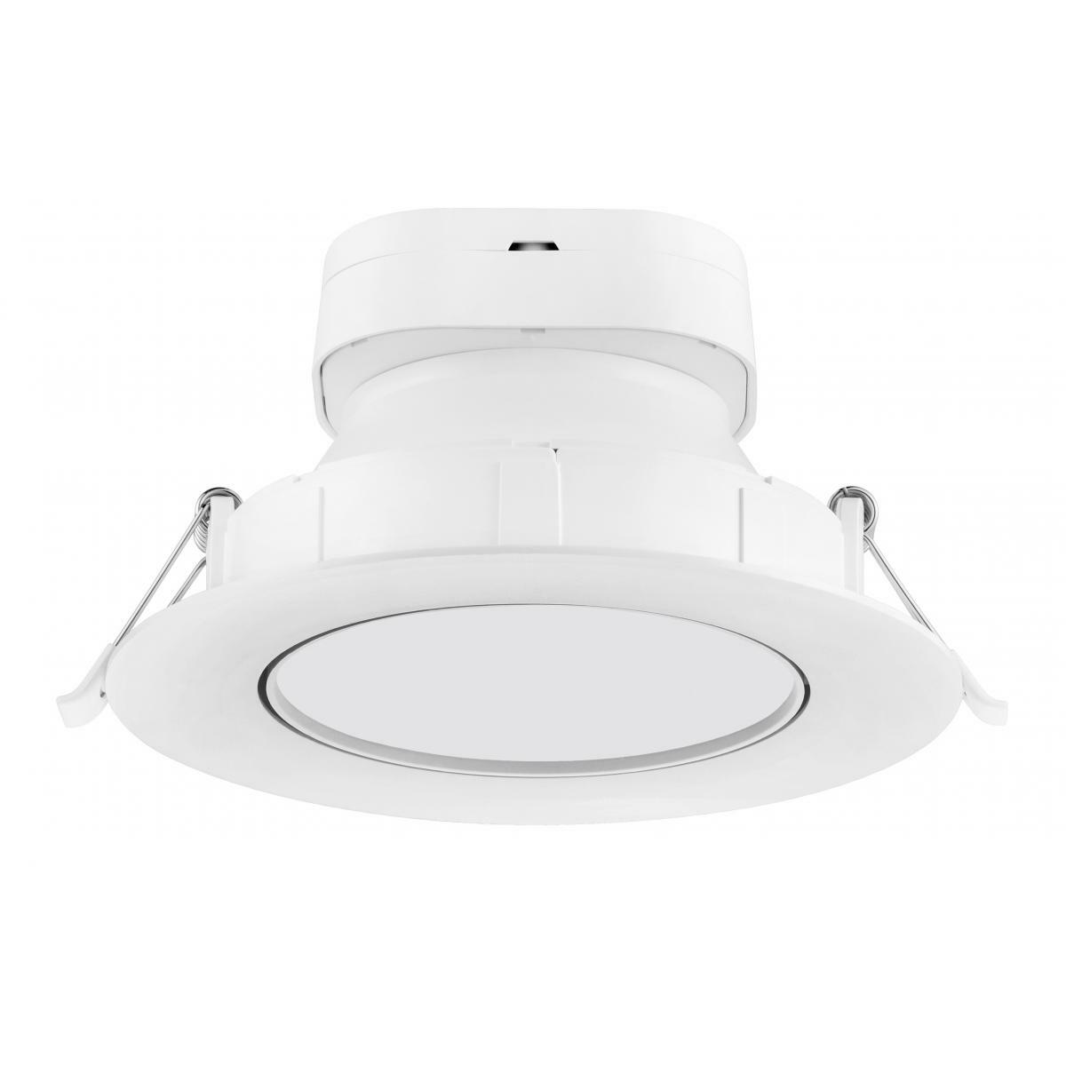 9 Watt LED Direct Wire Downlight - Gimbaled - 6 Inch - 2700K - 120 Volt - Dimmable