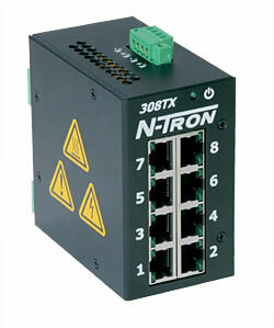 308TX-N Industrial Ethernet Switch with Monitoring