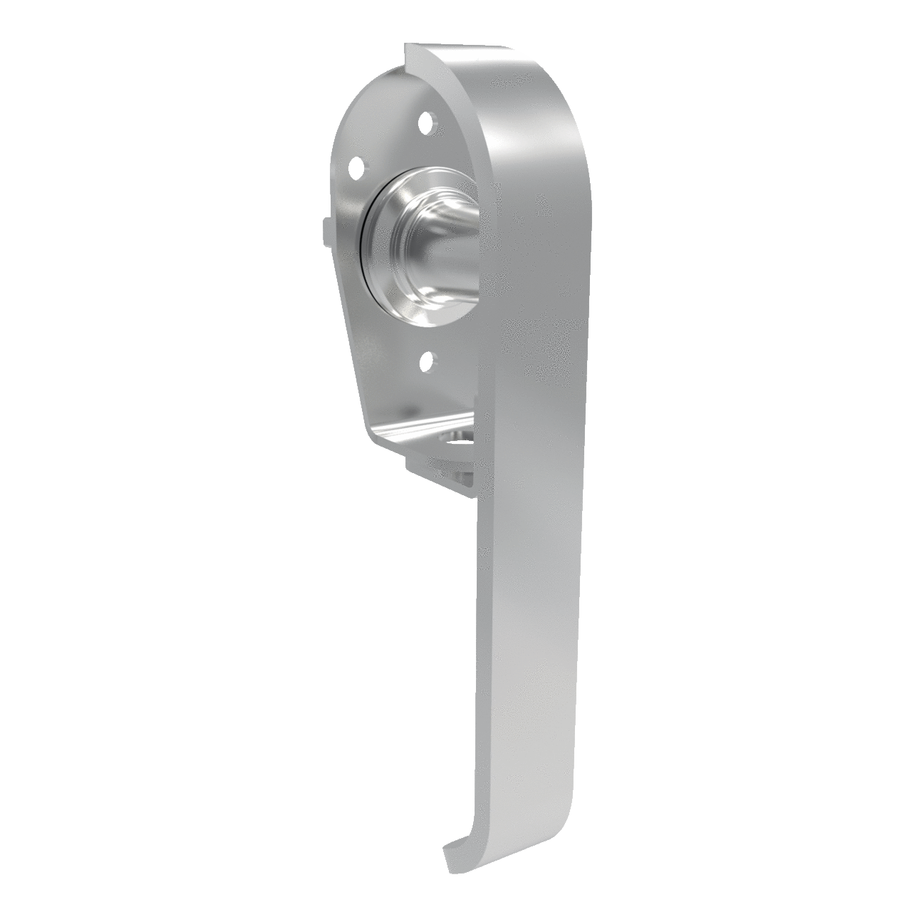 Latch Kit Padlock 1-Point 1-Door Type 12 Enclosure, Brushed, SS304