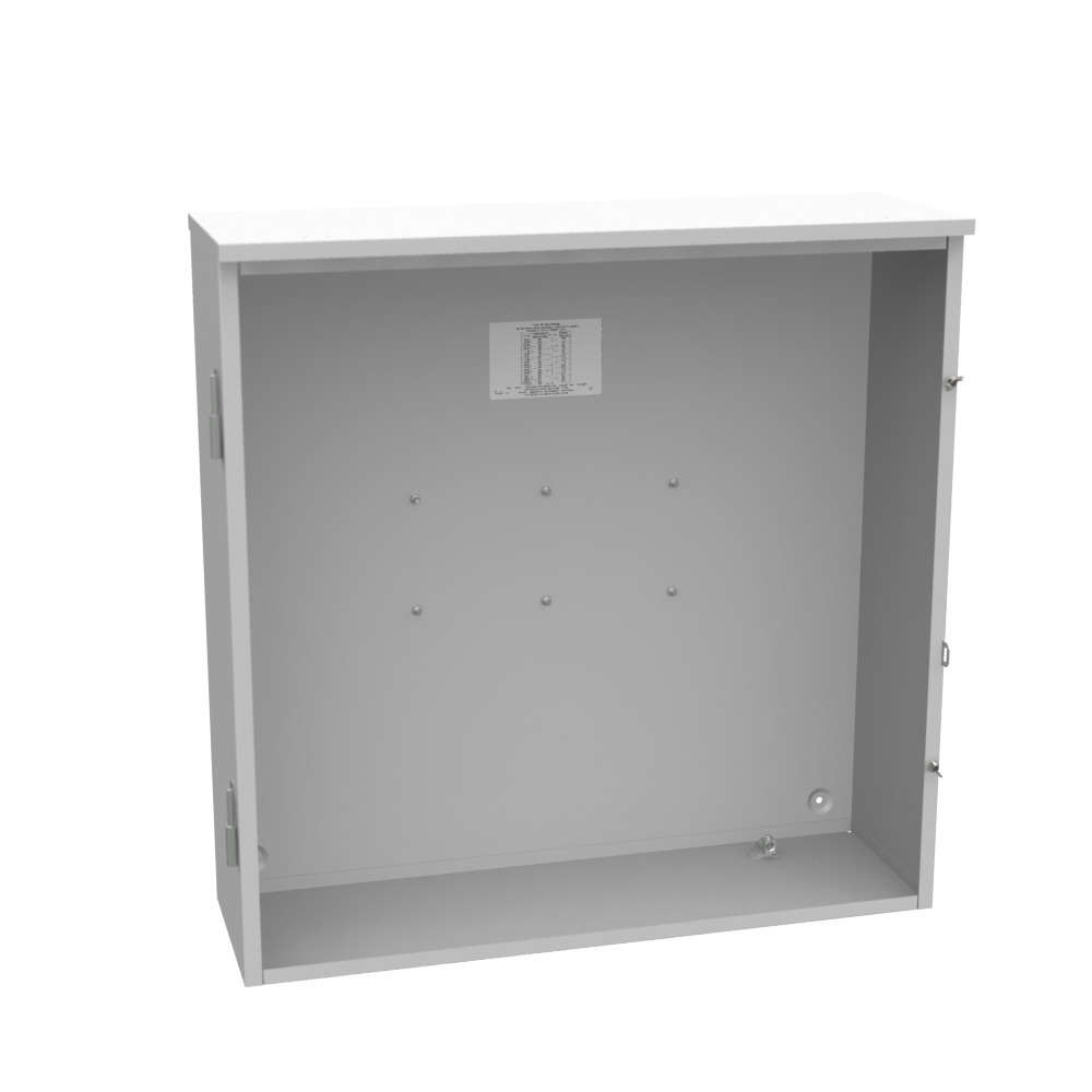 36IN-36IN-11IN PNTD STL SGL FRONT LIFT OFF HNGD CVR 3 POINT LTCH RACK PROV