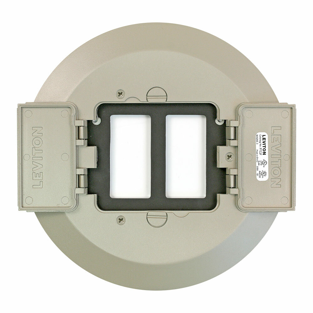 DECORA FLIP LID FLOOR PLATE