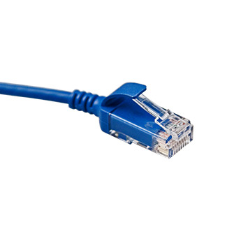 5e Ultra High Flex Patch Cable, Ethernet Cord, 2-Feet, Blue
