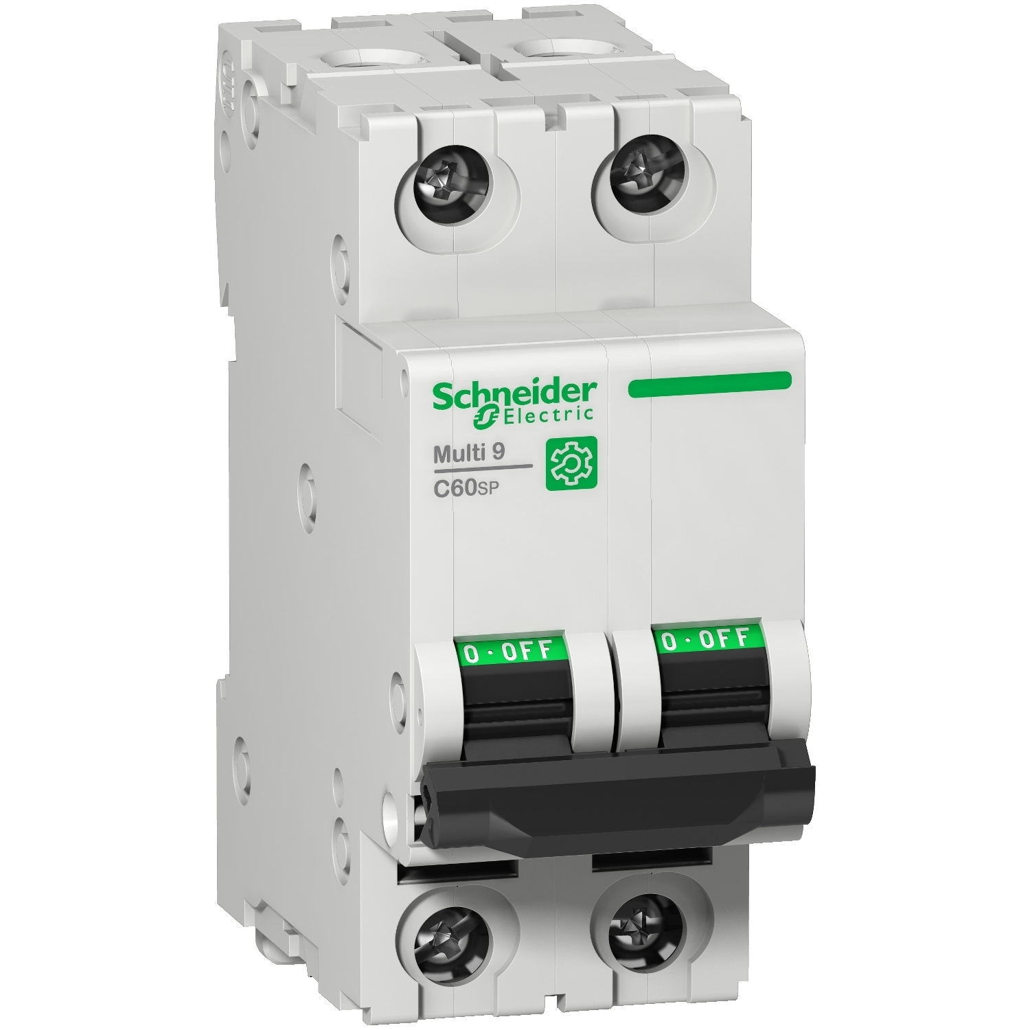 Miniature circuit breaker (MCB), Multi9 C60SP, 2P, 32A, C curve, 10kA (UL1077), 10kA (IEC/EN 60947-2)