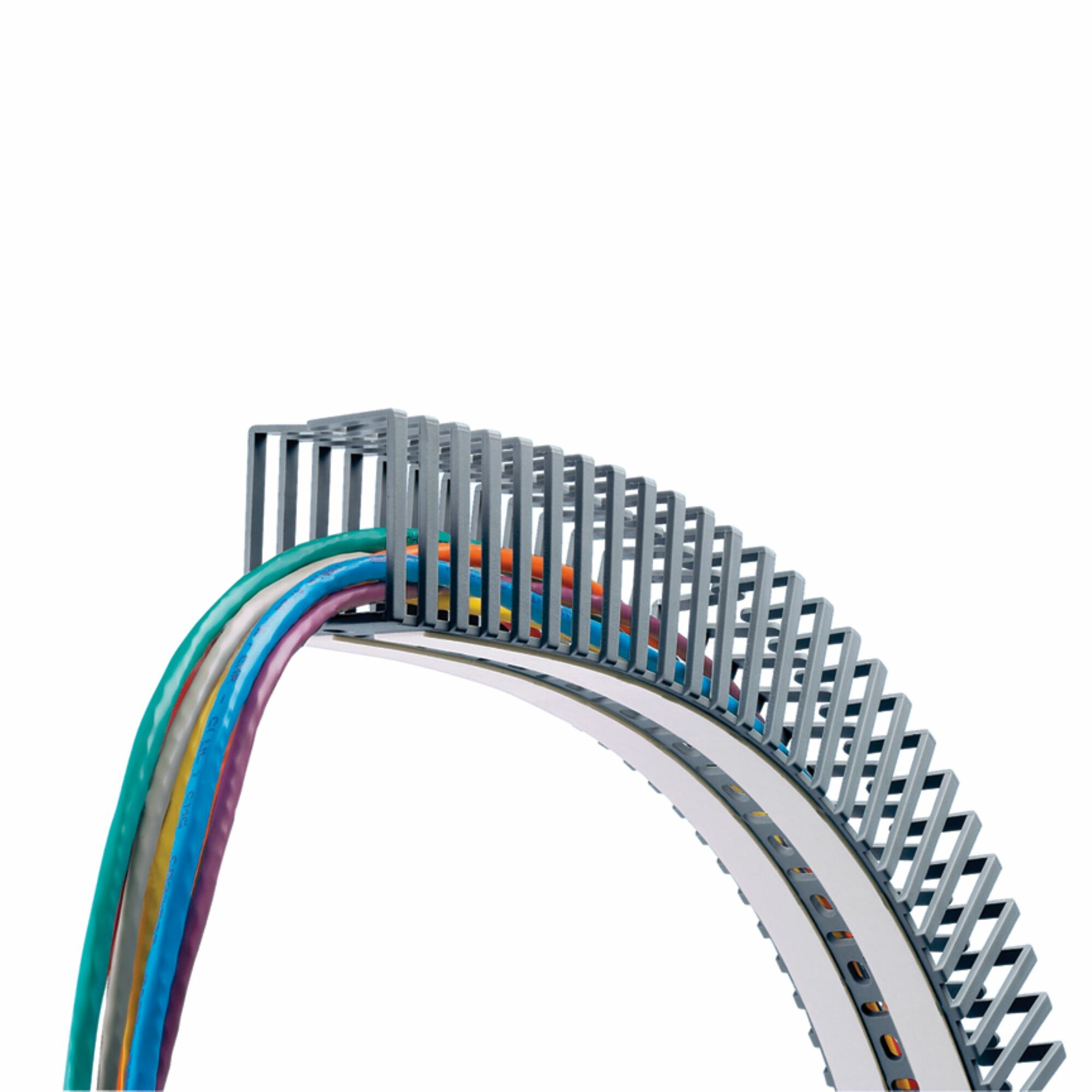 Slotted Duct, Polypropylene,50X50X500mm,