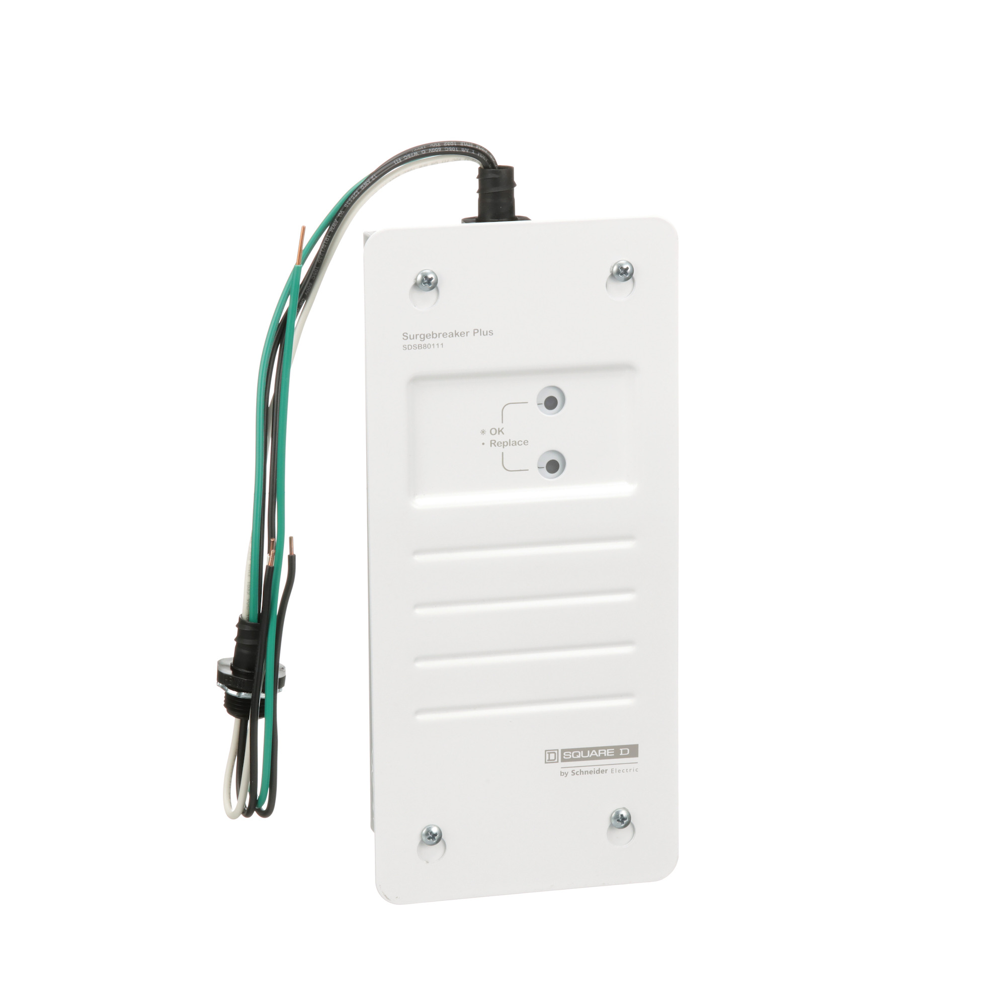 Surge protection device, Surgebreaker Plus, 80kA, 120/240VAC, 1 phase, 3 wire, whole house