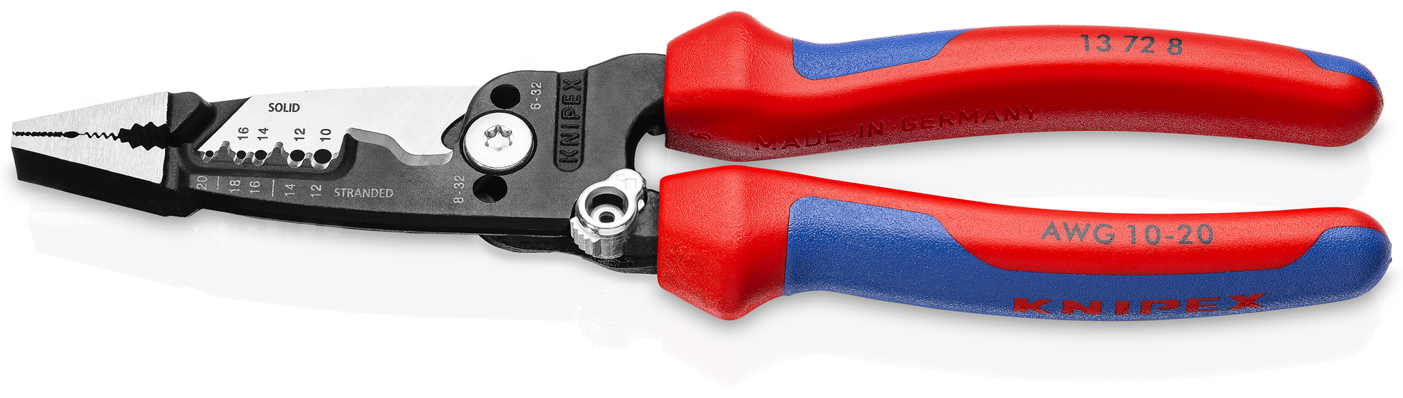 Forged Wire Stripper 10-20 AWG, 8 in., Multi-Component