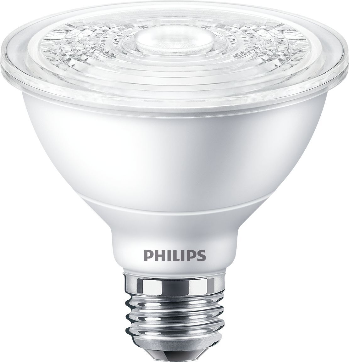 Everything you value in a Halogen PAR30 with the benefits of LED. Accent your merchandise or space without distraction. Up to 80% energy saving compared with halogen lamps;Lower maintenance costs;Will not cause fading or damage Philips LED spots with a single optic beam, provide a clean beam that's free from shadows with beam angles from 15 and 40 degrees to suit every general lighting application. Lifetime of upto 40,000 hours;Emit virtually no UV/IR light in the beam;Upto CRI95;Ranging between 3 to 5-year limited warranty;Contains no mercury Hotels, restaurants, bars, cafs, lobbies;Museums, exhibitions;Retail shops