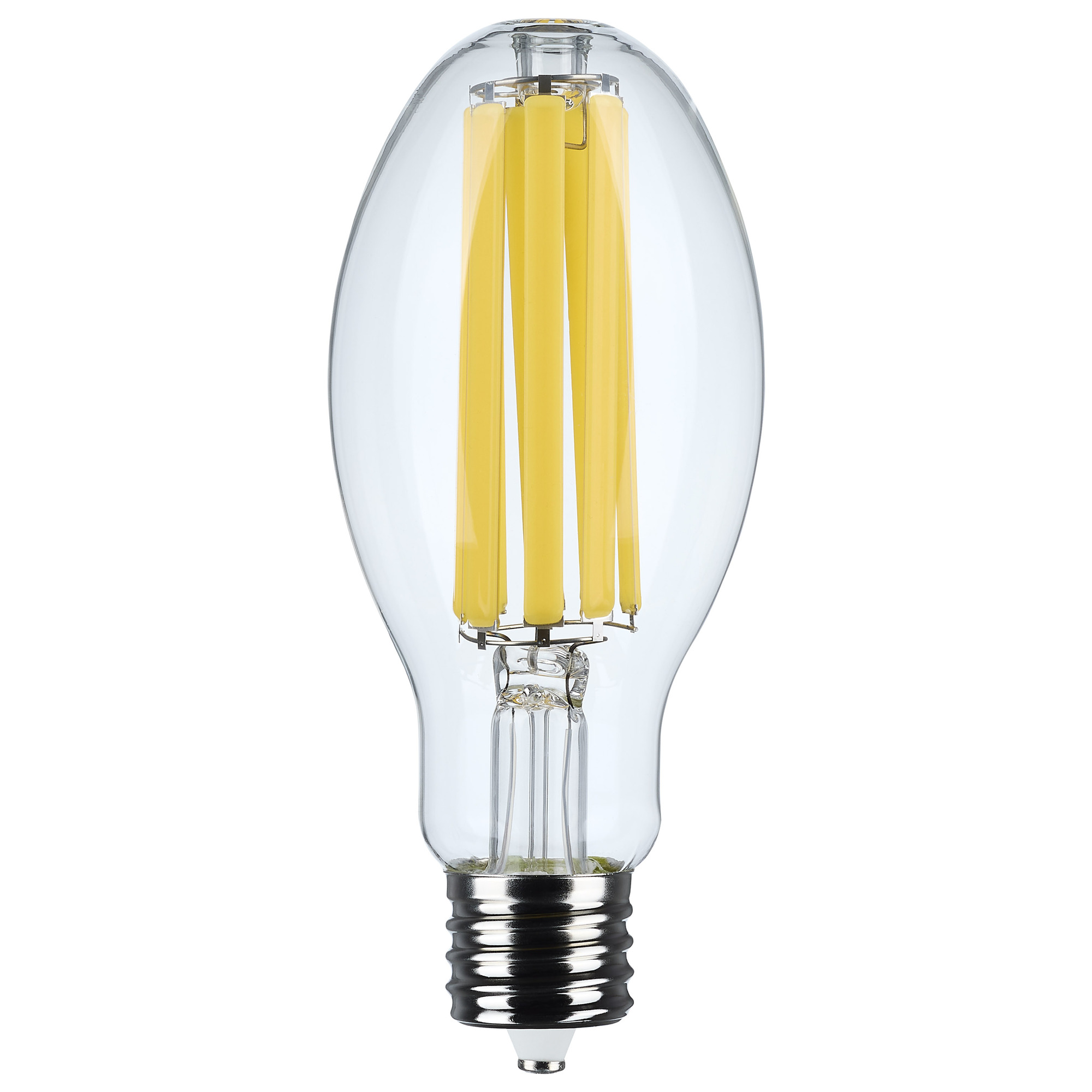 34 Watt LED HID Replacement - ED28 - 4000K - Extended Mogul Base - Clear - 120-277 Range Voltage