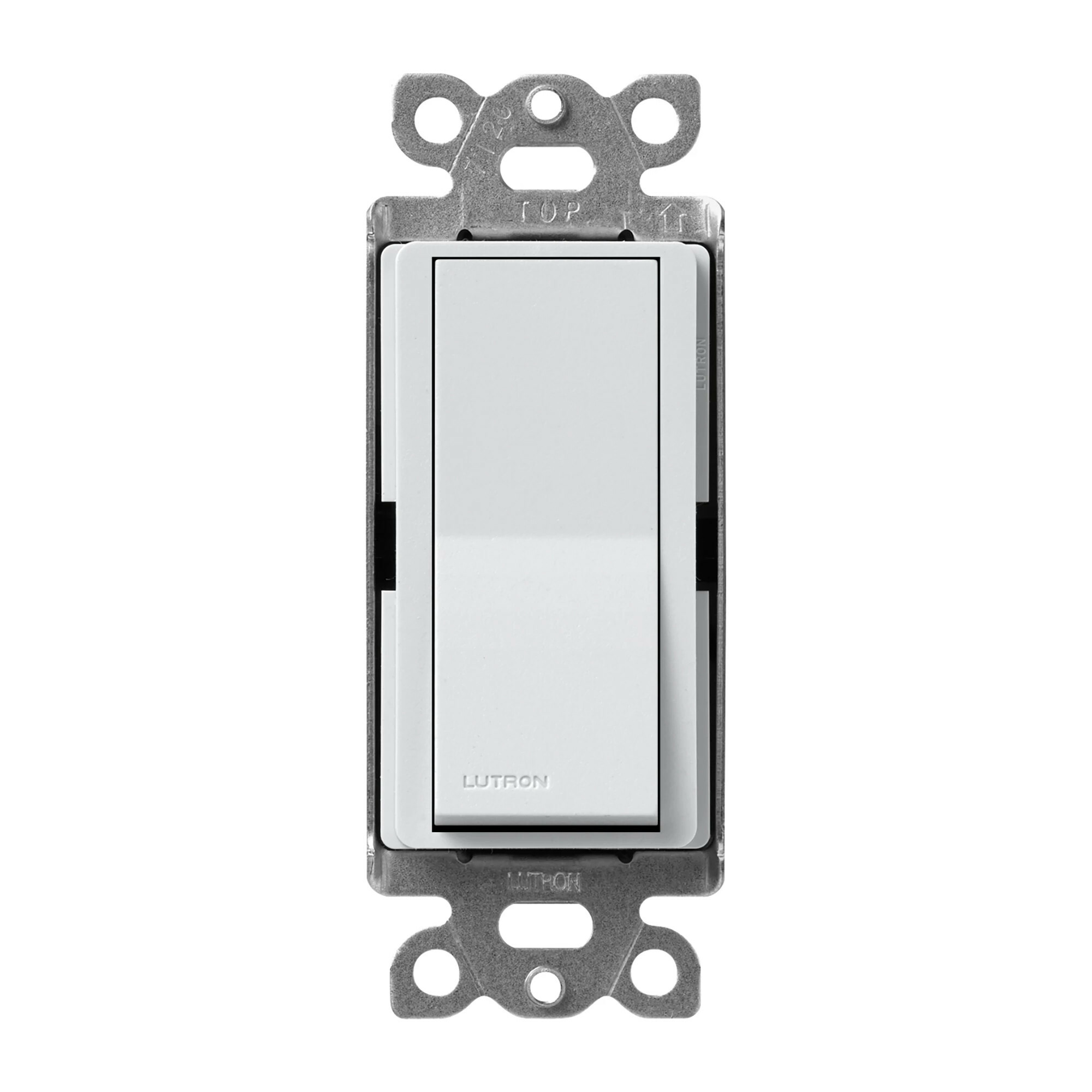 Lutron Claro 15 Amp, 3-Way On/Off Rocker Switch, Mist