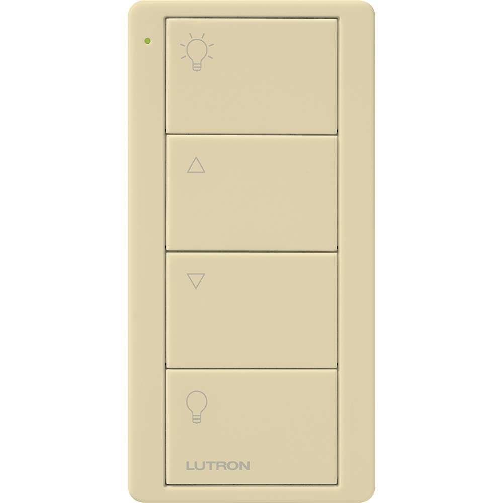 Pico Wireless Control PRO, 4-button, 434 MHz, zone control of lights, in ivory