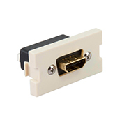  QuickPort HDMI, A/V Connector Module Application For Multimedia Outlet System Color Ivory Country Of Origin China