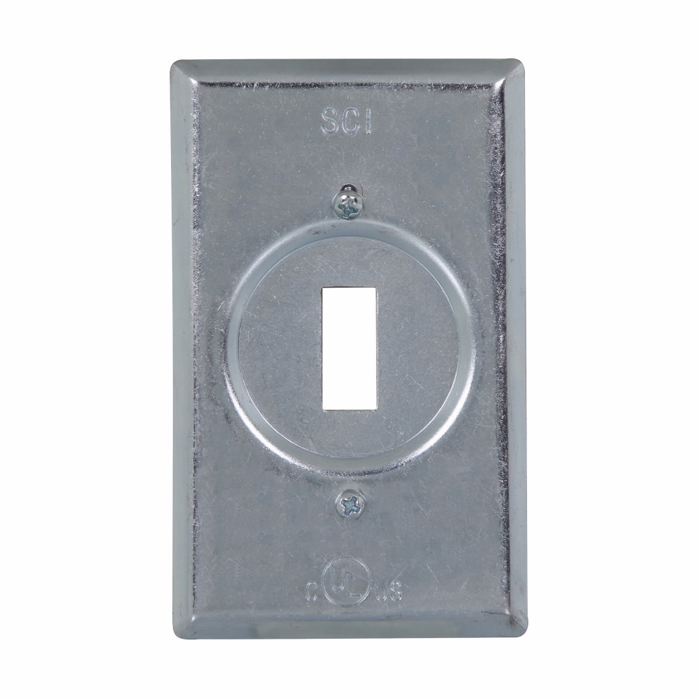 Eaton Crouse-Hinds series Condulet FS/FD switch cover, Steel