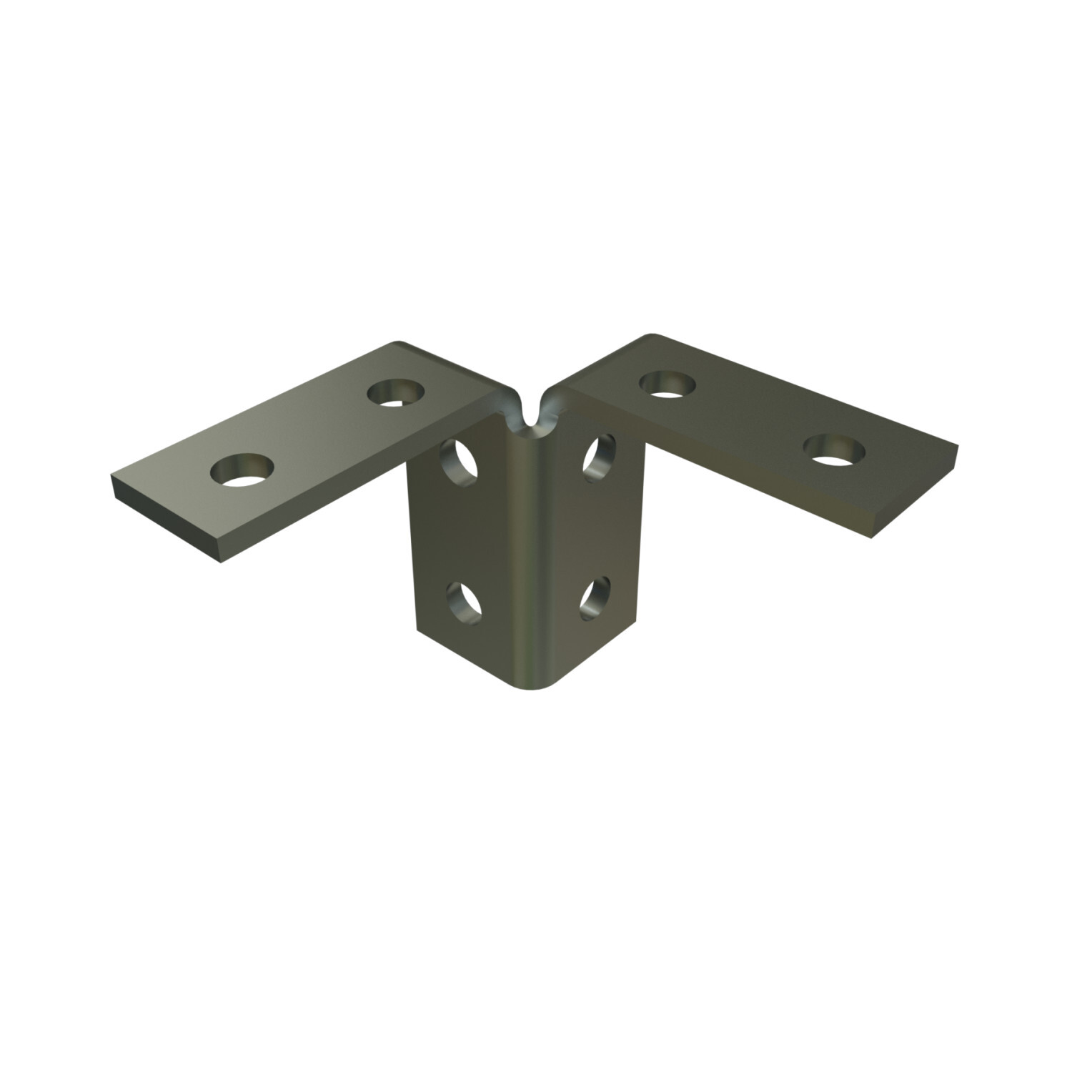 UNISTRUT FITTING, 5-3/8"x 3-7/8"x 5-3/8", EG