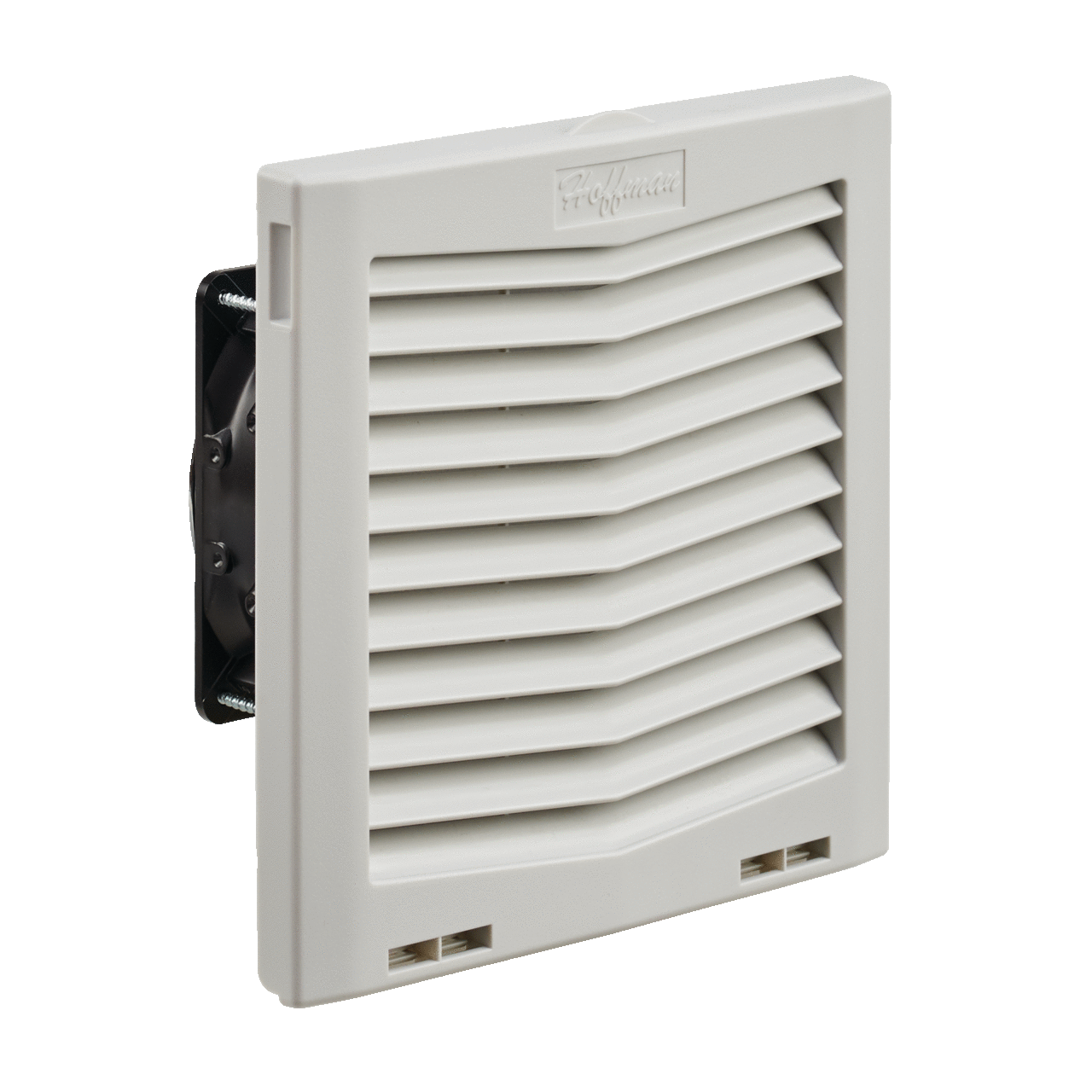 HF09 Side-Mount Filter Fan, 115V 33CFM, Lt Gray