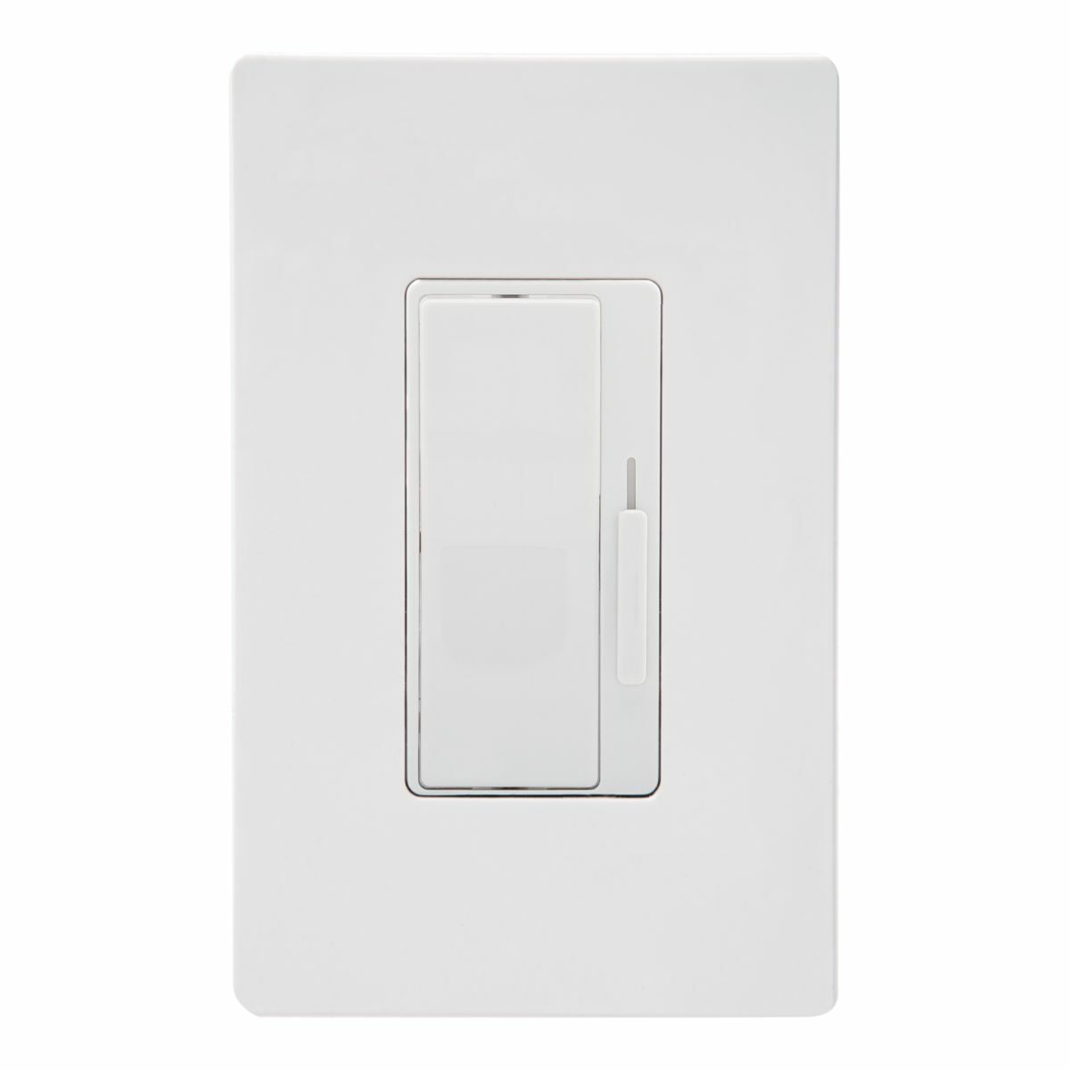 Decorator Wallswitch Slide Dimmer, 120V, Multiload, White/Ivory/Almond