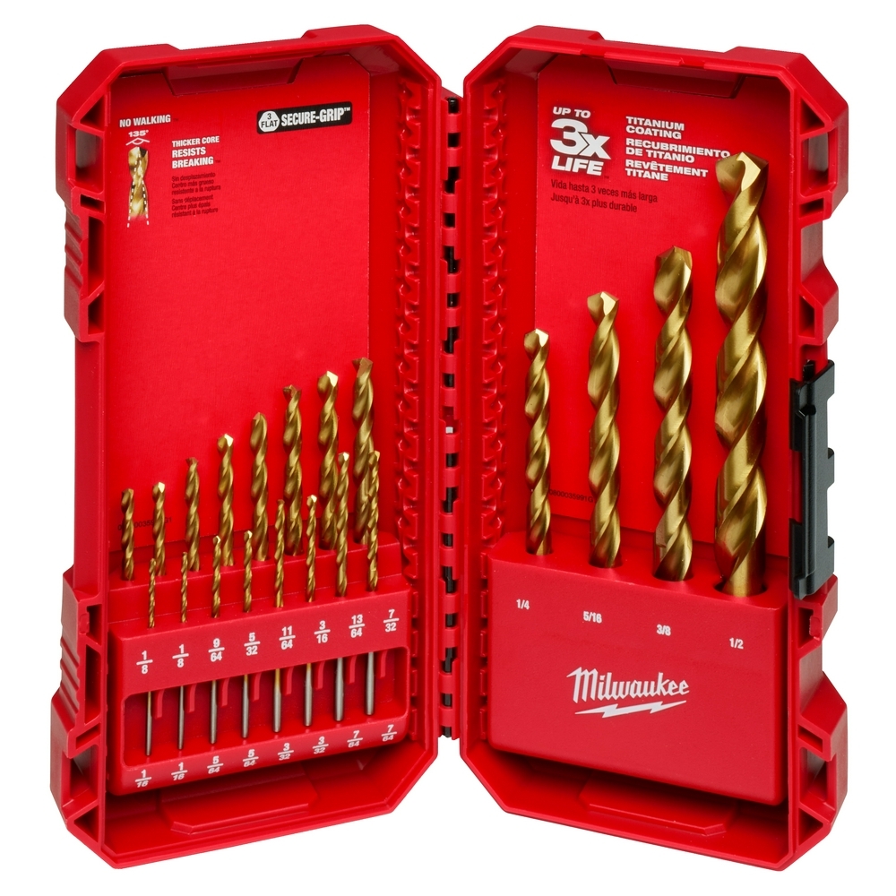 THUNDERBOLT Titanium Drill Bit Set  20PC