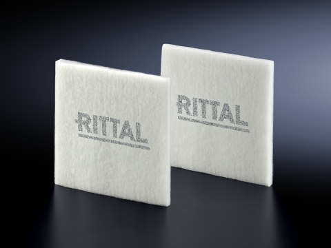 Fine filter mats, for fan-and-filter units