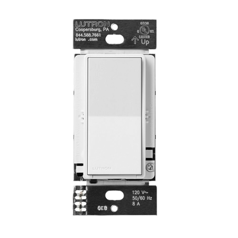 Sunnata 6-Amp Accessory Switch, for use with Sunnata LED+ Dimmers, White