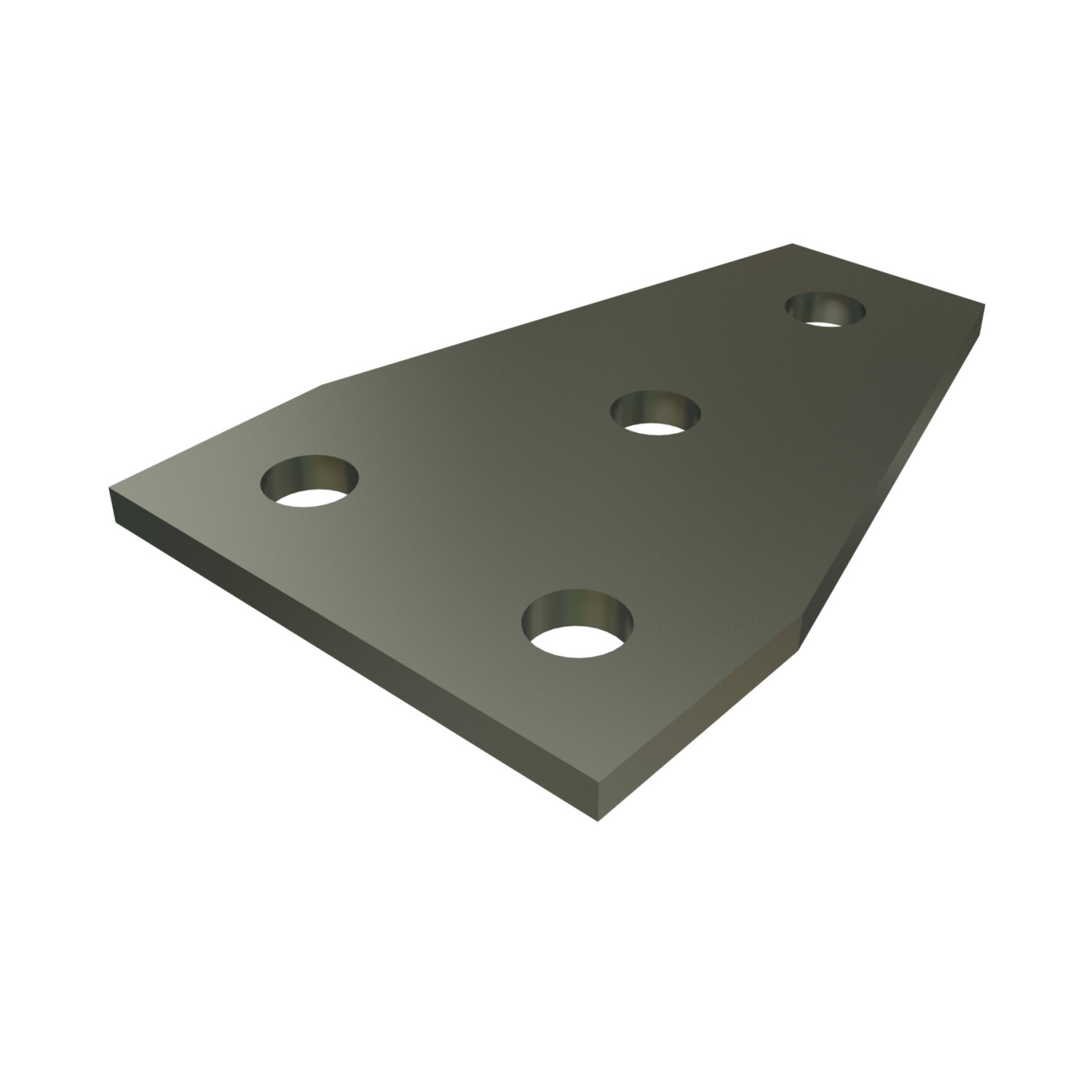 UNISTRUT FITTING, 3-1/2"x 1/4"x 5-3/8", EG