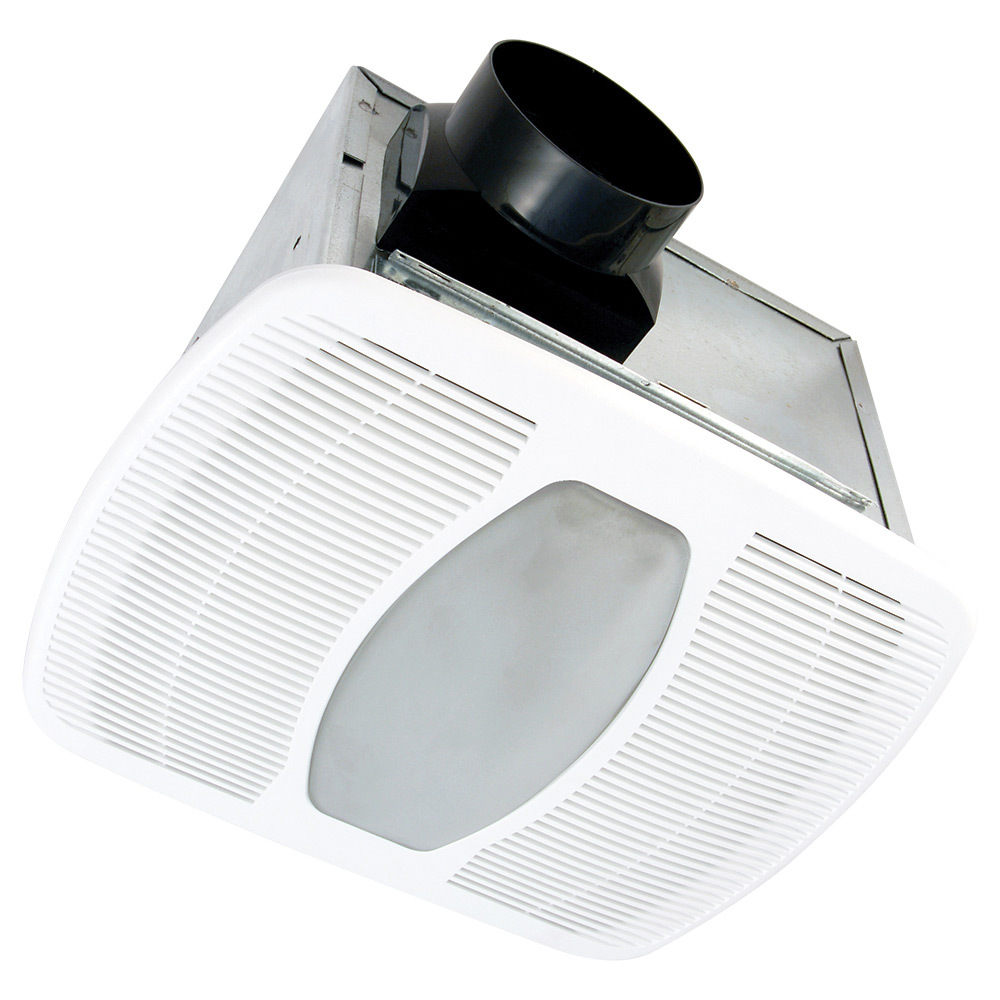 80 CFM ENERGY STAR Certified Exhaust Fan with LED Light - 4 Inch Metal Duct