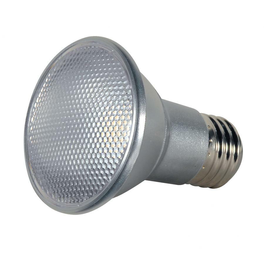 7 Watt PAR20 LED Lamp - 4000K - 40' Beam Spread - Medium Base - 120 Volts