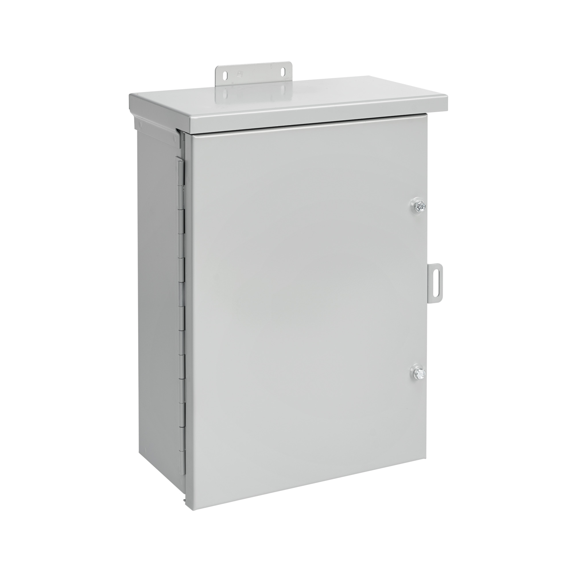 Medium Drip-Shield Hinged-Cover Type 3R, 20.00x16.00x6.00, Gray, Steel