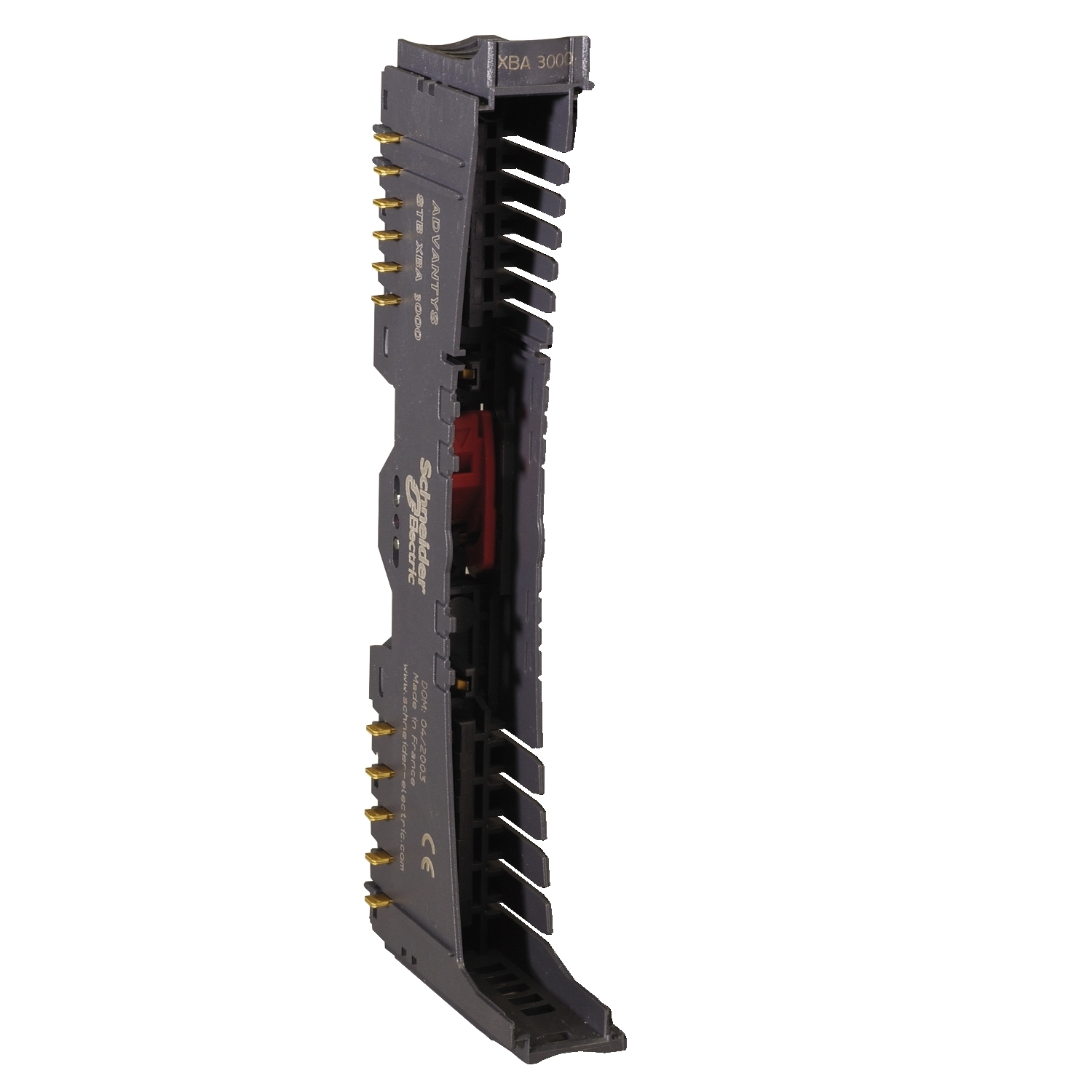 mounting base, Modicon STB, for IO module, 28.1mm
