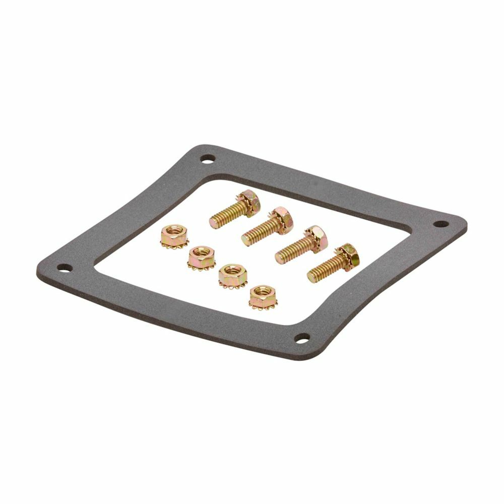 Eaton B-Line series gasket kit, Feed through, Gasket kit, NEMA 12, Steel, 6" X 6"