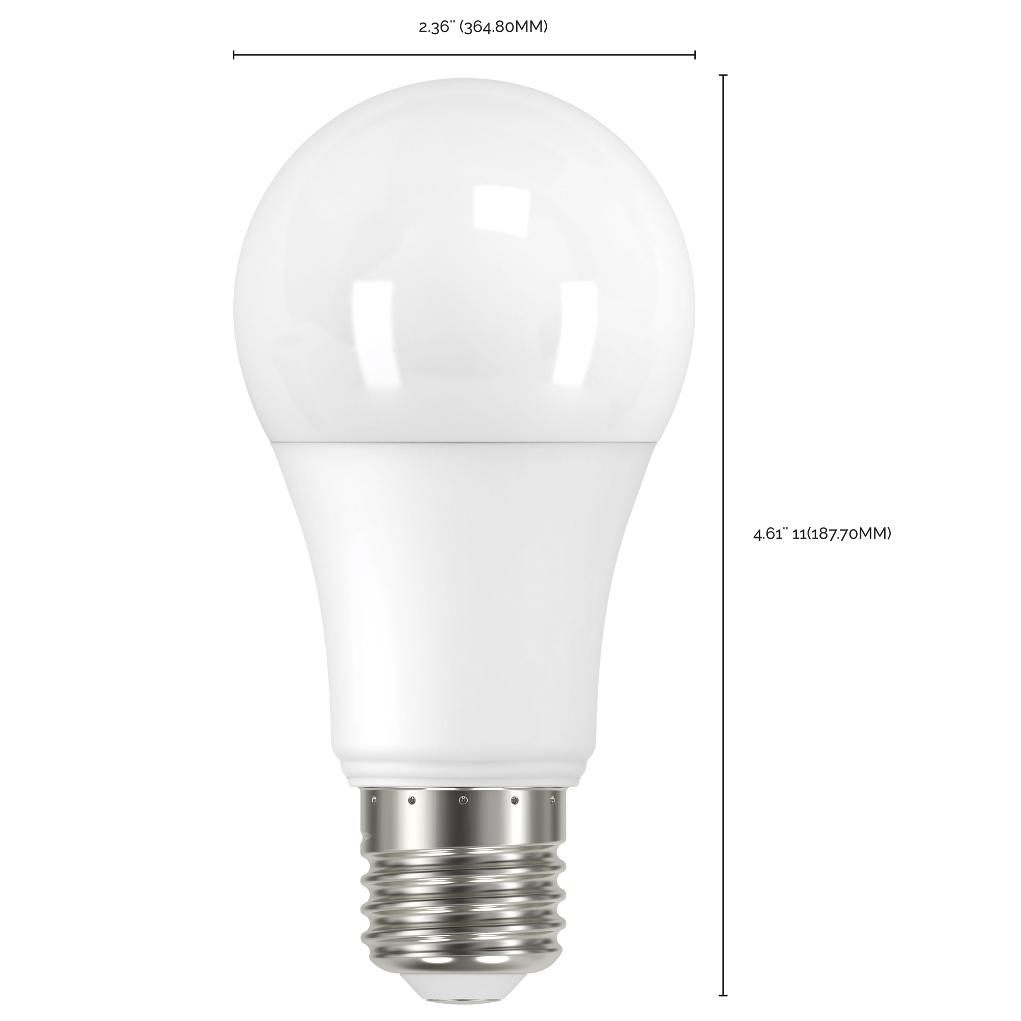 8.5 Watt A19 LED Dimmable Agriculture Bulb - 2700K 120 Volts