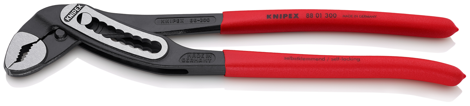 Alligator Water Pump Pliers, 12 in., Non-Slip Plastic, Bulk