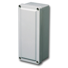 Eaton B-Line series JIC panel enclosure, 11.13" height, 3.89" length, 3.81" width, NEMA 4X, Screw cover, 4XFSC enclosure, Wall mount, Medium single door, Optional external mounting feet, Fiberglass, Seamless poured in-place gasket