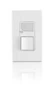 15-Amp 120V AC Combination Decora Switch with LED Guide Light, Almond