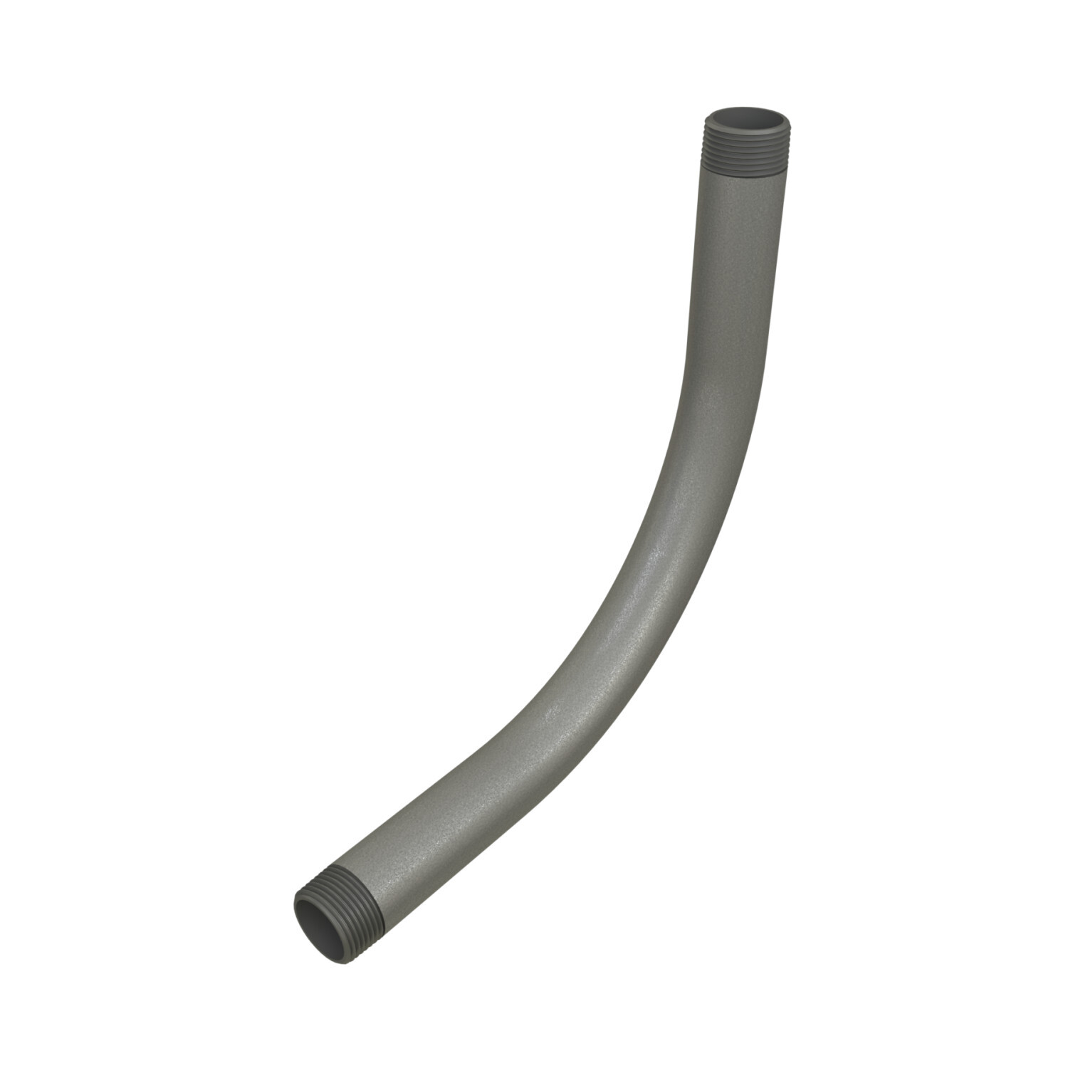 2-1/2"x 90 Elbow, Galvanized Rigid Conduit, GRC, Galvanized Steel