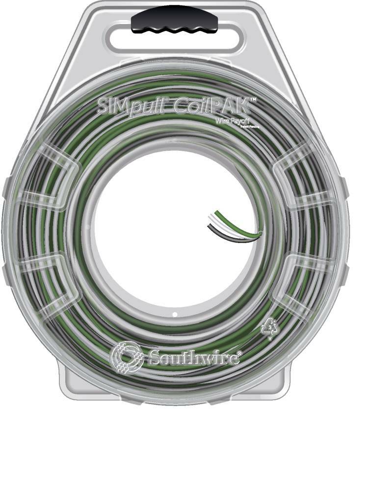 The SIMpull CoilPAK  Wire Payoff provides greater versatility and efficiency to branch circuit installations, eliminating the need for handling bulky spools and all of the setup and energy that go along with them. SIMpull CoilPAK  Wire Payoffs increase both safety and productivity by reducing the physical effort associated with material handling, pulling wire out of the package, and pulling wire through conduit. See Resources section for more information.
