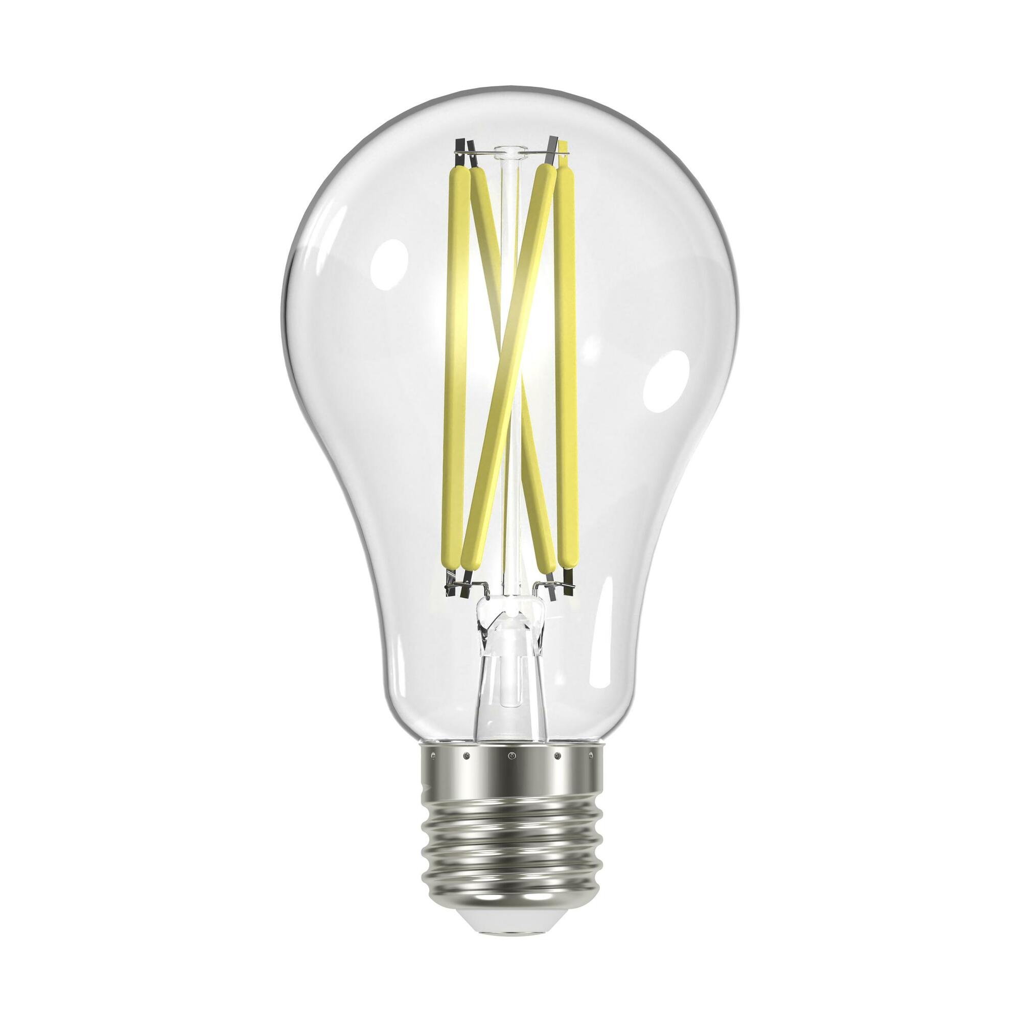 12.5 Watt LED A19 Lamp - Clear Medium Base 3000K 90 CRI 120 Volts