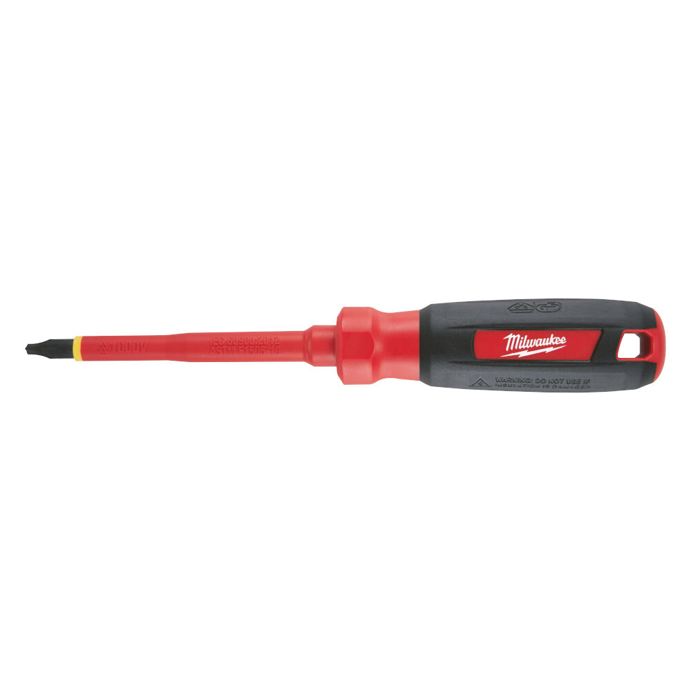#2 ECX 6 in. 1000V Insulated Screwdriver