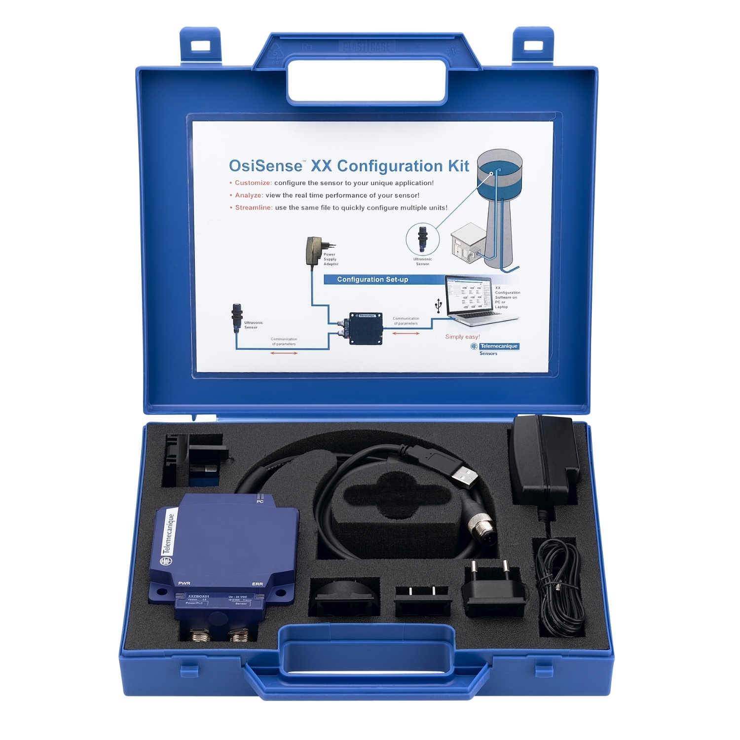 Ultrasonic sensor configuration kit