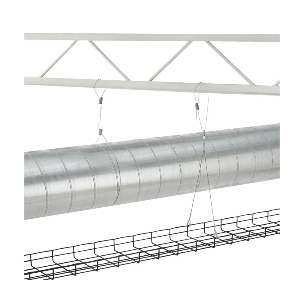 Eaton B-Line series hanging system, KwikWire accessories, Loop termination, 1/16" wire max, 180" wire length